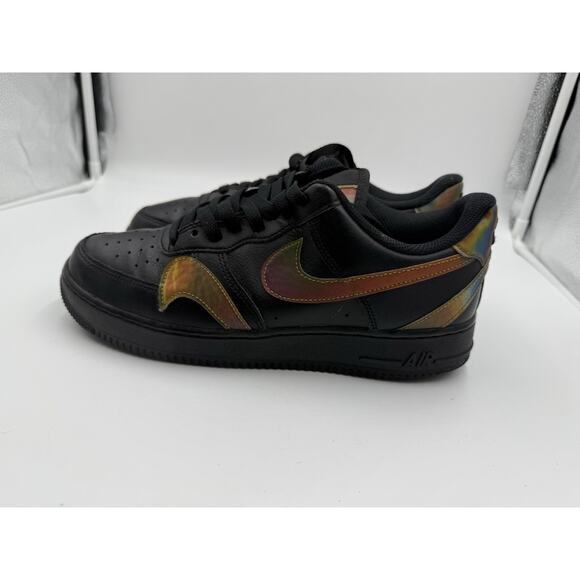 Size 8.5 - Nike Air Force 1 Low Misplaced Swoosh - Black NBS409